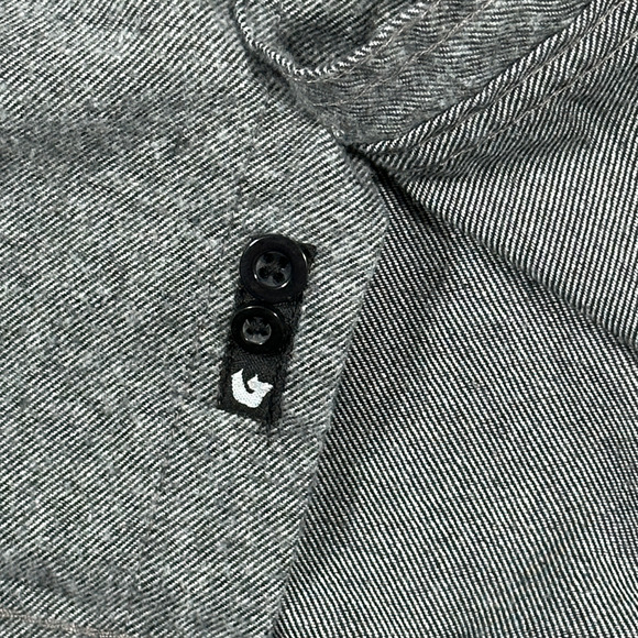 Hard Truth Shirt Adult SMALL Gray Burnside Flannel Indiana Distilling Promo - Picture 7 of 10